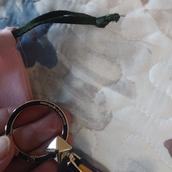 NWOT Kate Spade Triple Stack key fob/purse Charm - Picture 3 of 8